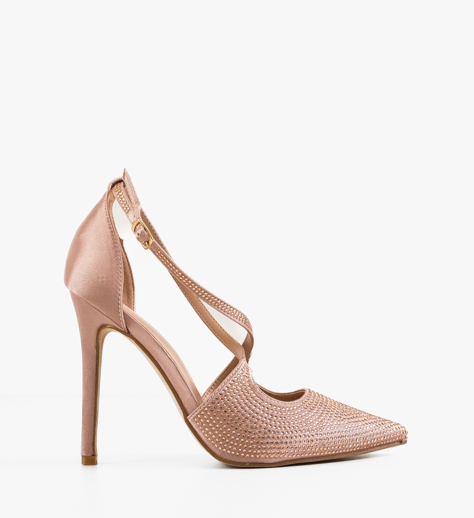 Pantofi cu Toc Dawa Bej | Eleganță și Stil - imagine 7