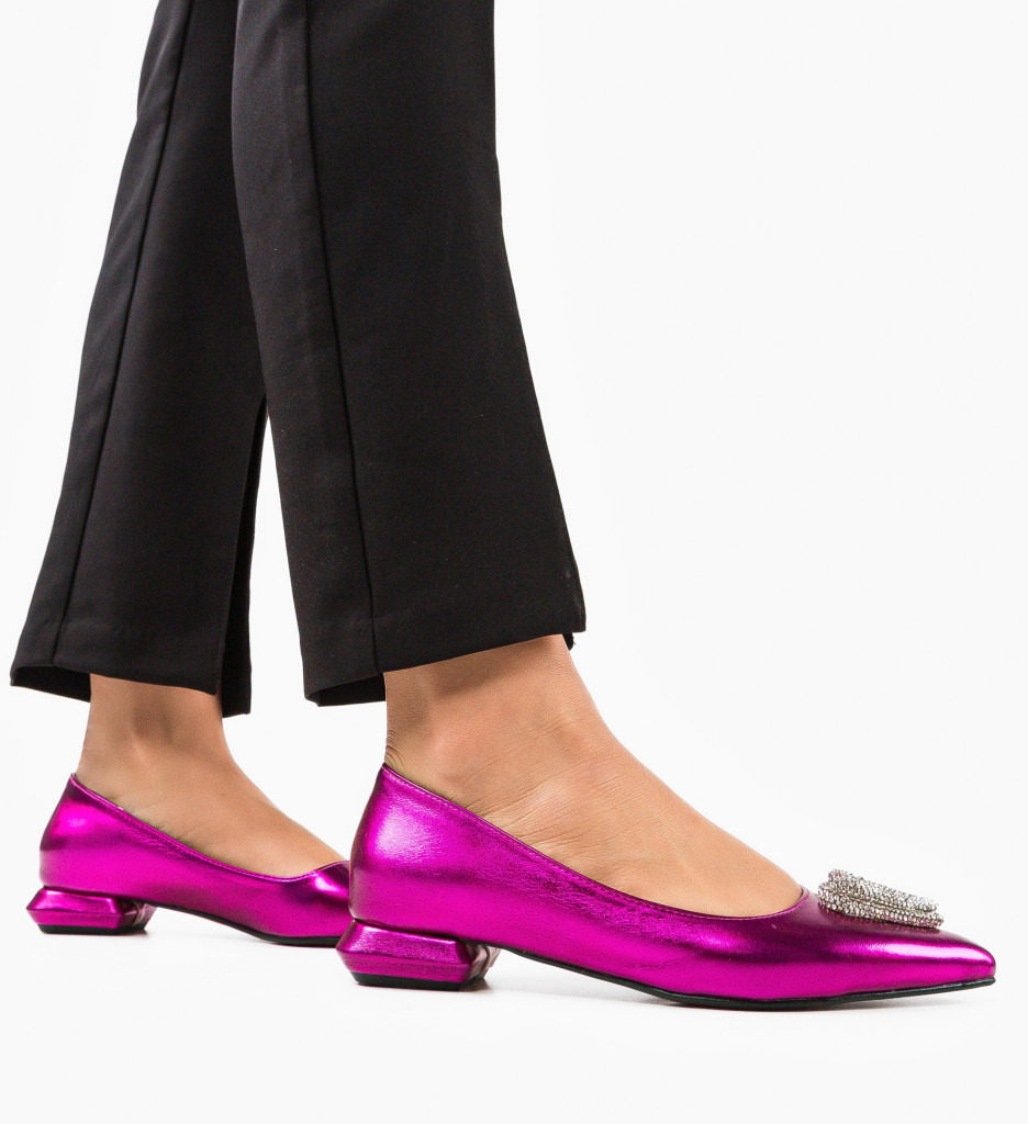 Balerini Fuchsia Casual - Confort și Stil - imagine 3