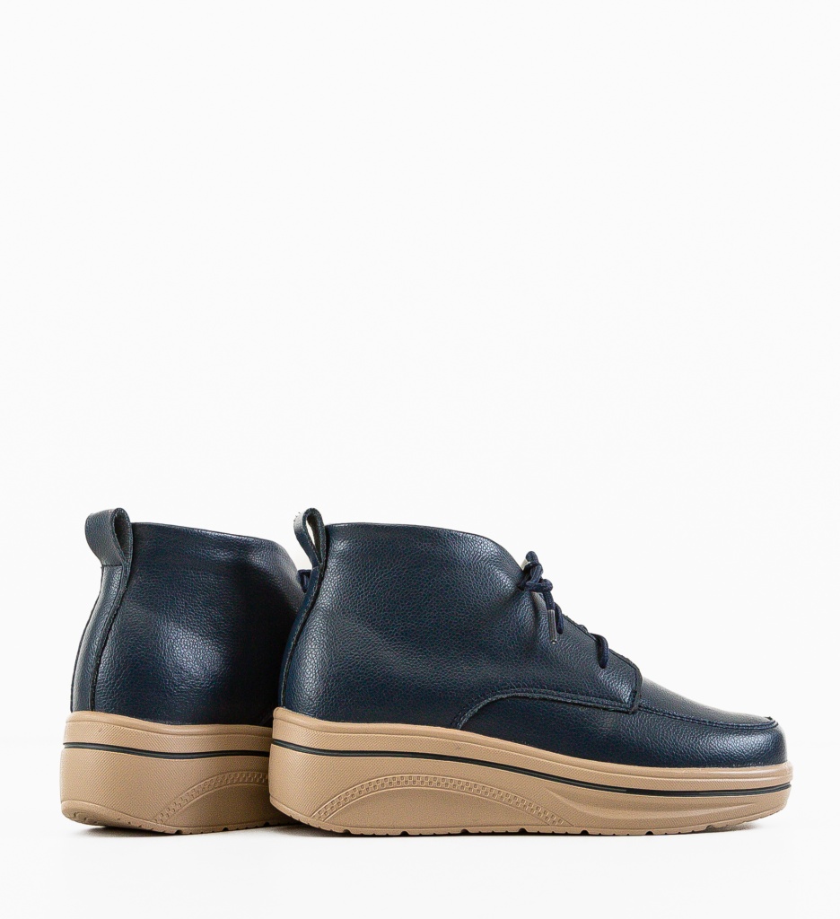 Pantofi Casual Bergamon Bleumarin - Confort și Stil - imagine 5