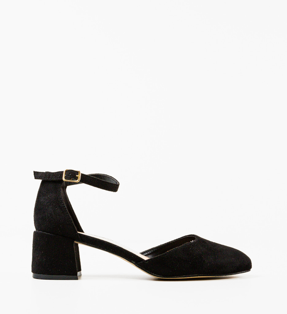 Pantofi Kytalym Negri | Eleganță cu Toc - imagine 4