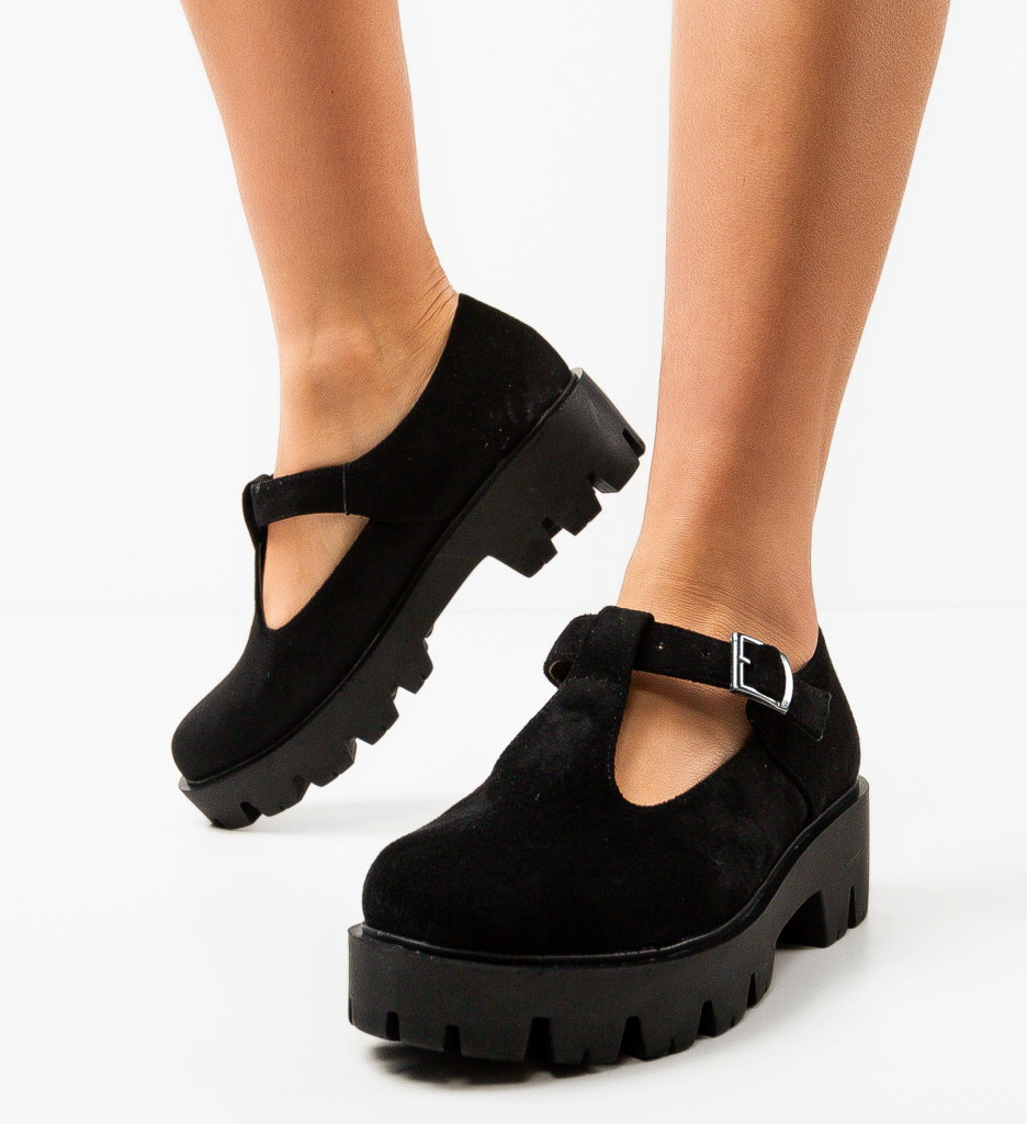 Pantofi Casual Lybon Negri - Confort și Stil
