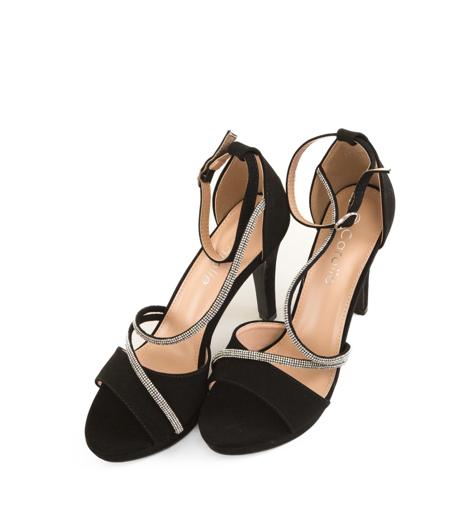 Sandale cu Toc Zakar Negre - Eleganță Maximă - imagine 6