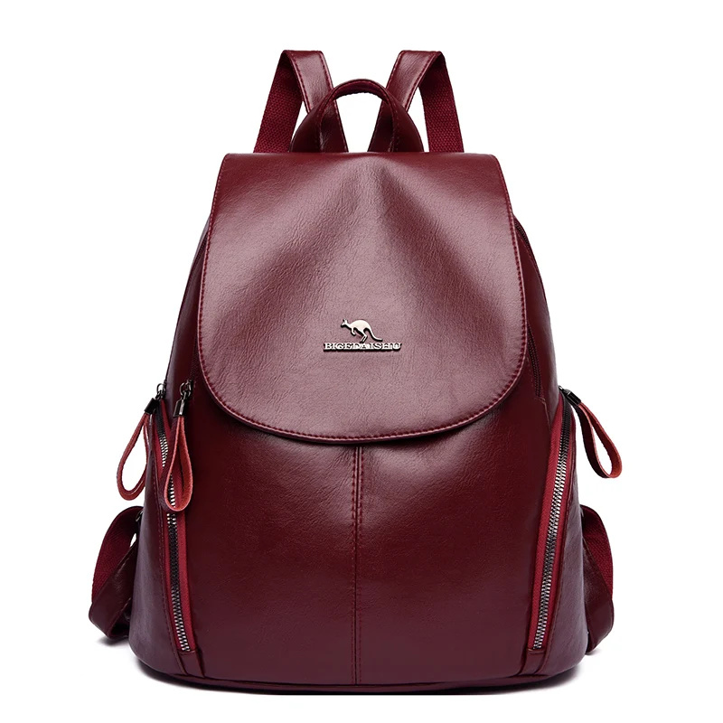 Rucsac de dama Delis Seren GT3031 Bordo, piele ecologica
