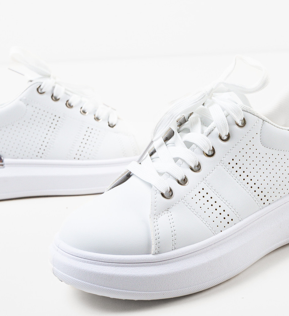 Pantofi Sport Dama Darkanyu Albi - Confort & Stil - imagine 6