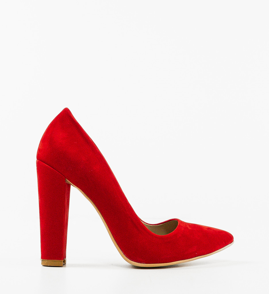 Pantofi Clash Rosii 2 - Eleganță și Stil - imagine 3