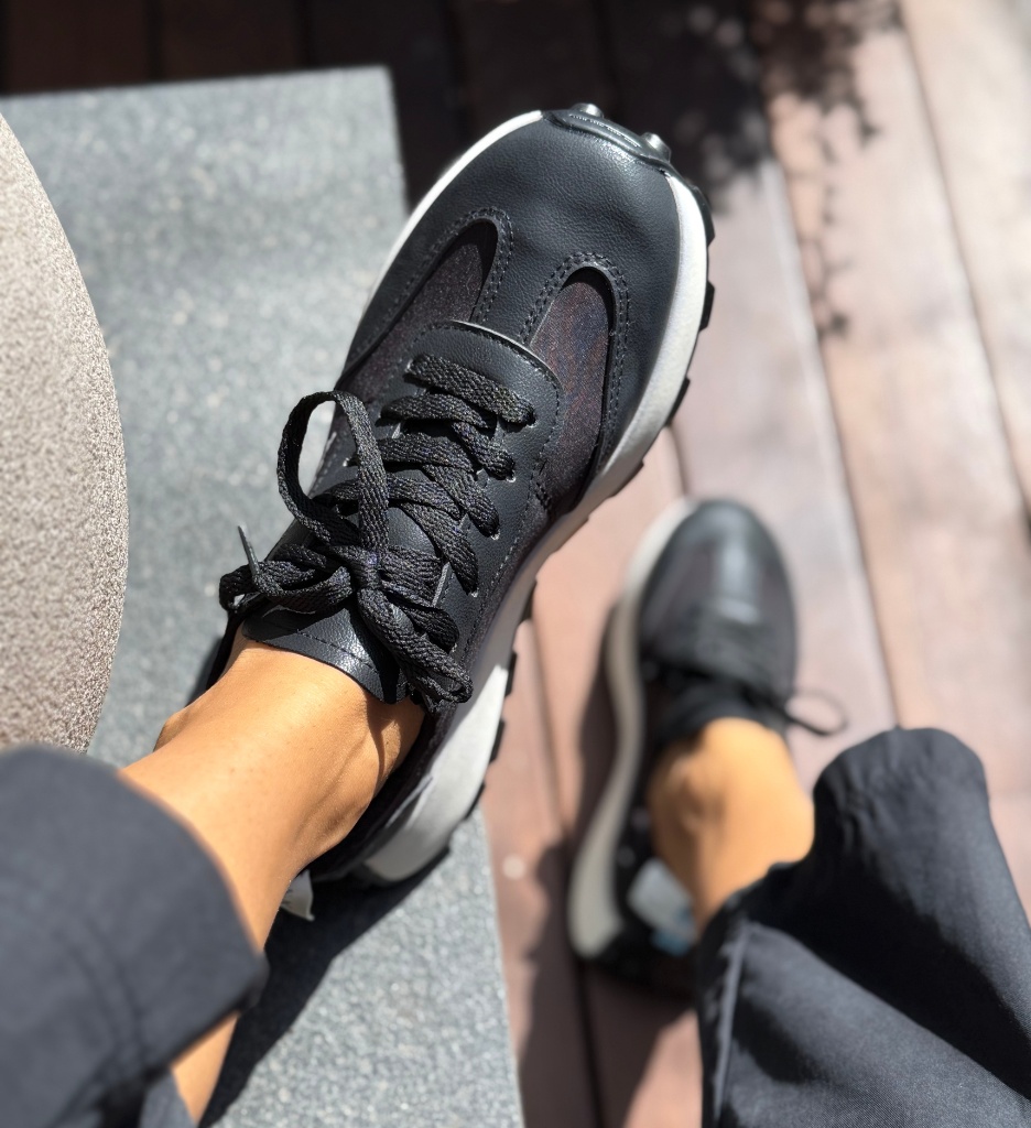 Sneakers Dama Galant Negri | Confort și Stil - imagine 3