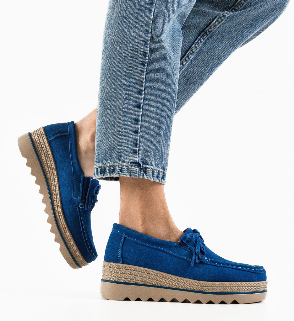 Pantofi Casual Hipok Albastri | Confort și Stil - imagine 2