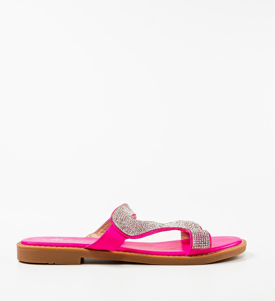 Papuci Dama Fuchsia Preda - Confort și Stil - imagine 5