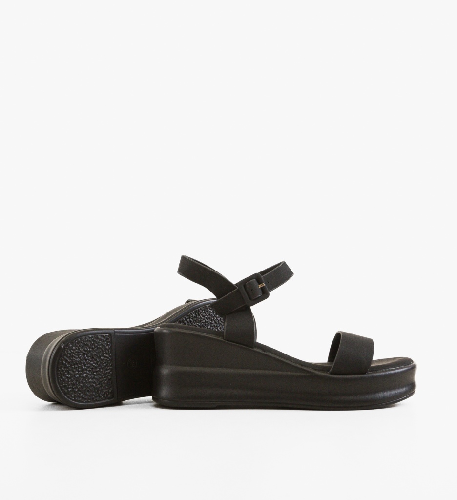 Platforme Dama Anata Negre - Eleganță și Confort - imagine 3