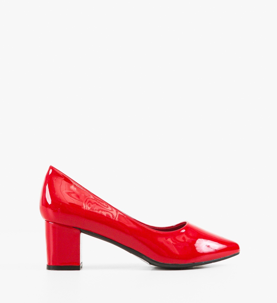 Pantofi Rose Rosii - Eleganță și Stil Feminin - imagine 5