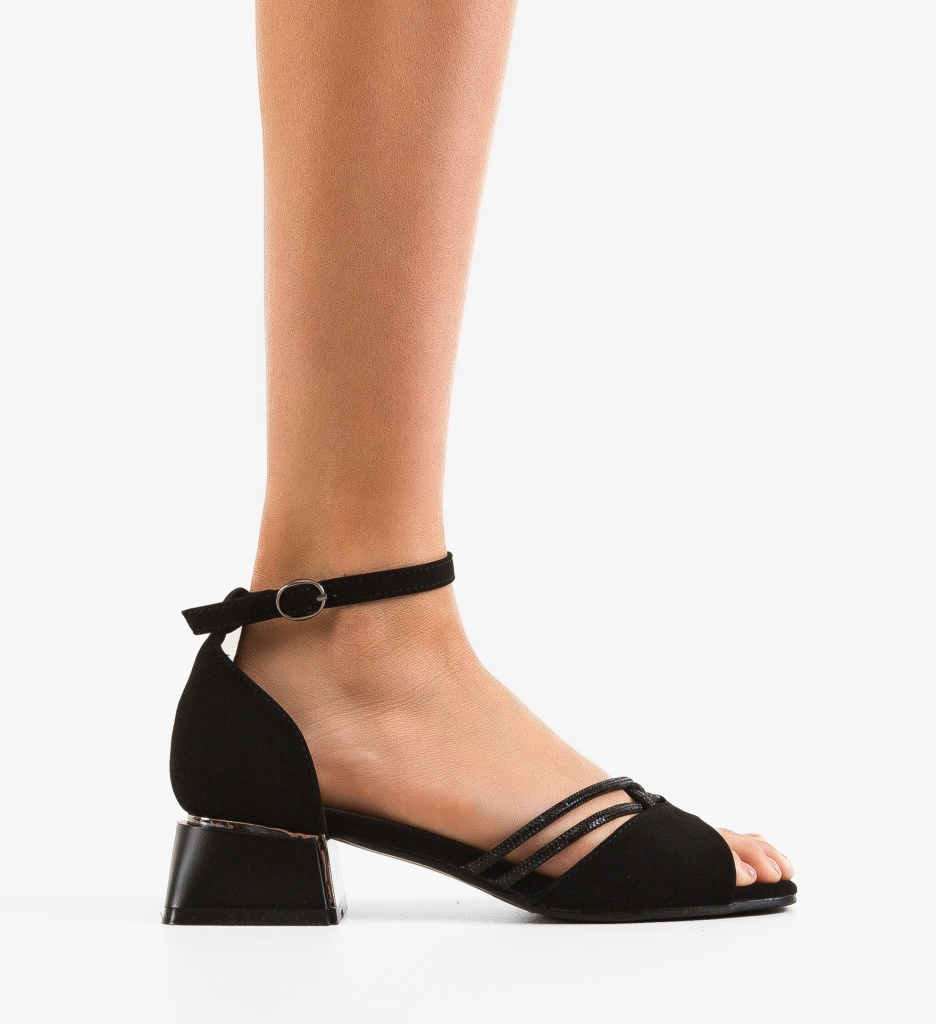 Sandale Fenrir Negre | Eleganță și Stil - imagine 6