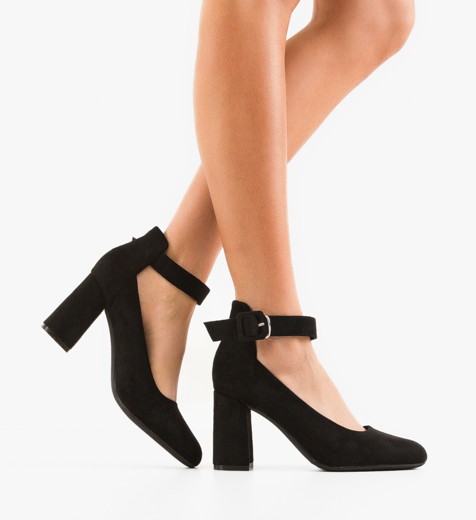Pantofi Poska Negri - Eleganță și Confort - imagine 2