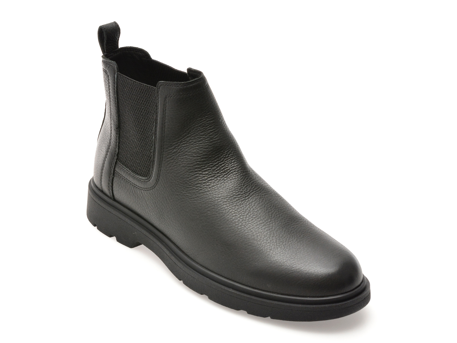 Ghete GEOX negre din piele - Confort premium