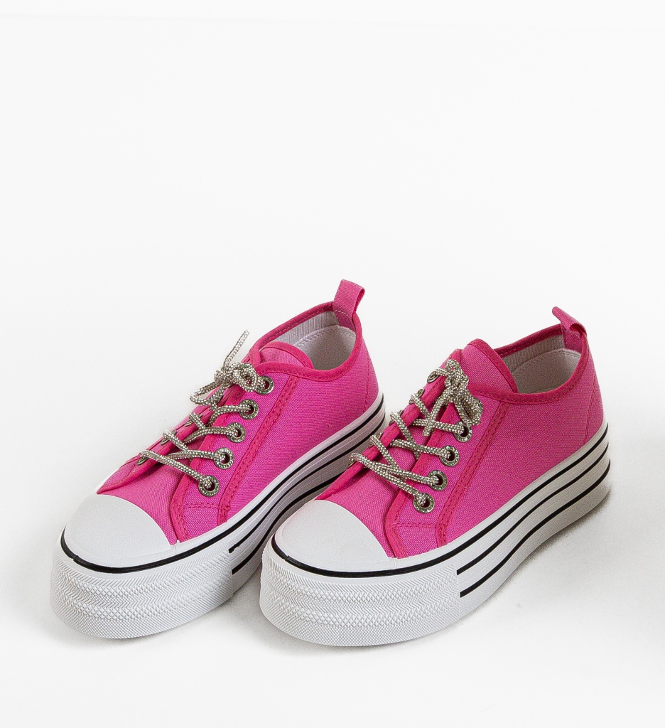 Sneakers Dama Steaia Roz - Confort și Stil - imagine 7