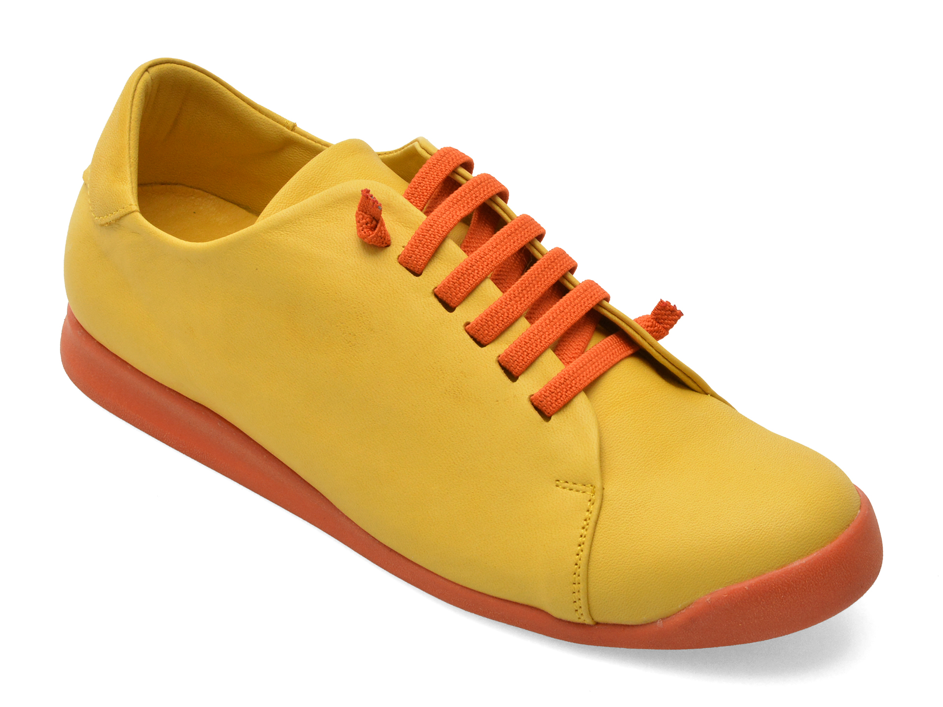 Pantofi GRYXX galbeni, piele naturala