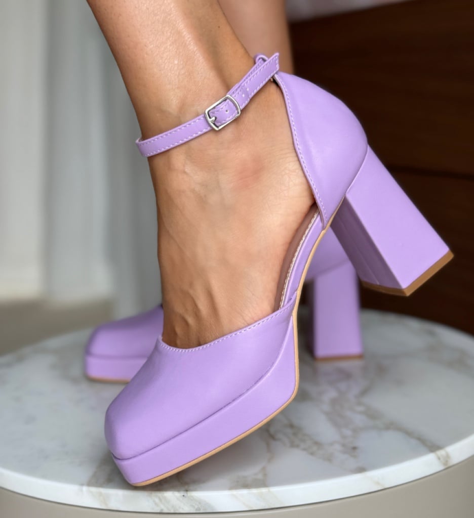 Pantofi Kausar Mov | Eleganță și Stil Refined