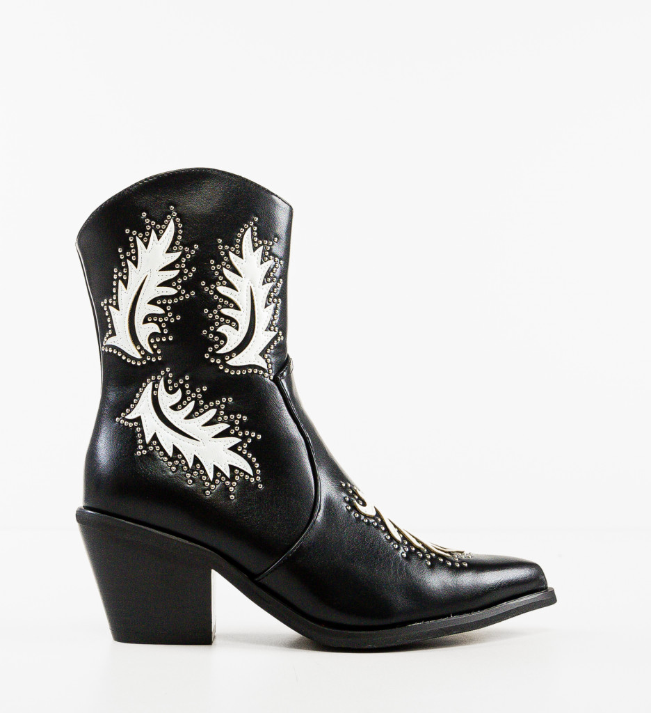 Botine Dama Maks Negre | Eleganță și Confort - imagine 5