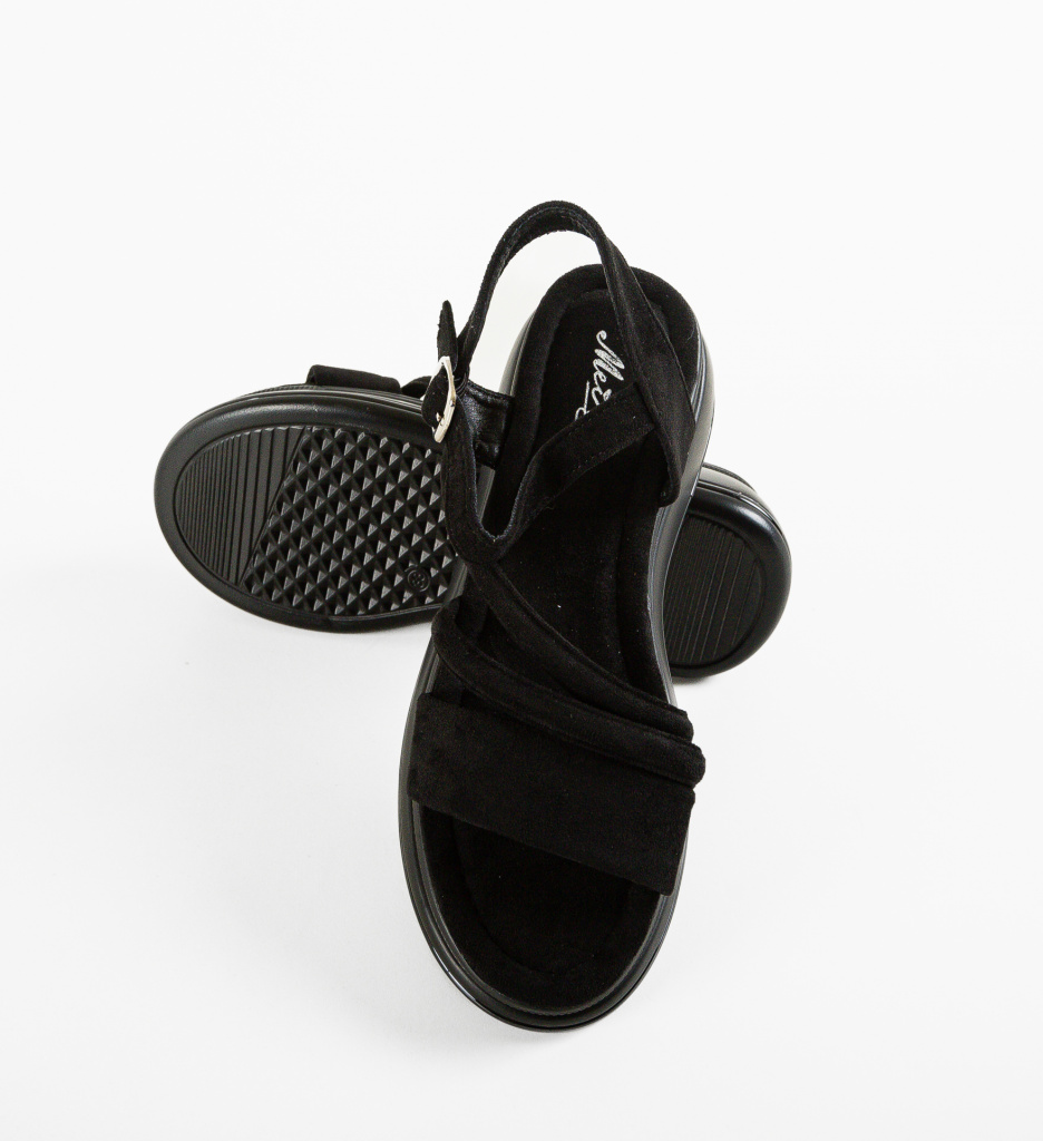 Platforme Dama Tubas Negre - Look Elegant - imagine 6