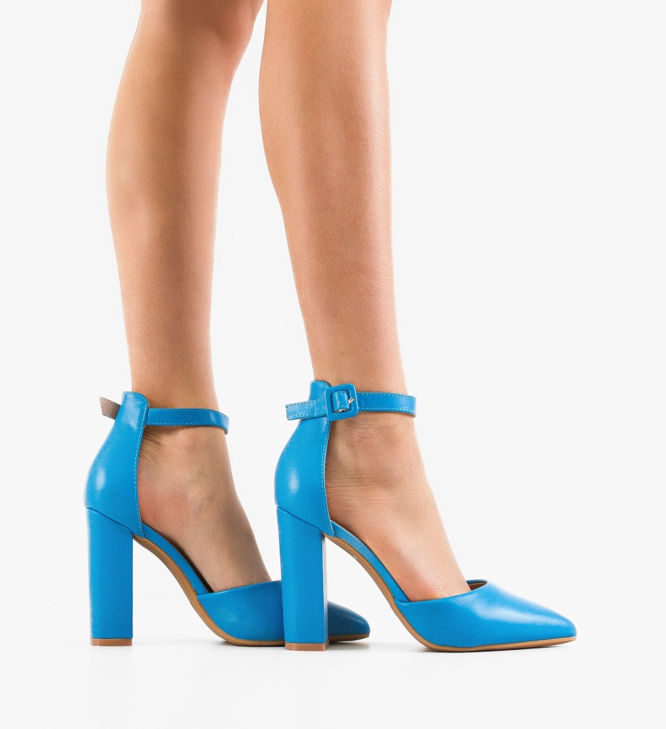 Pantofi Anjali Albastri | Eleganță și Stil