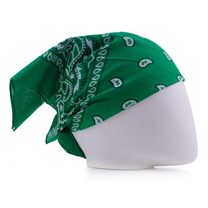 Bandana Verde Shopika | Stil Urban Accesorii