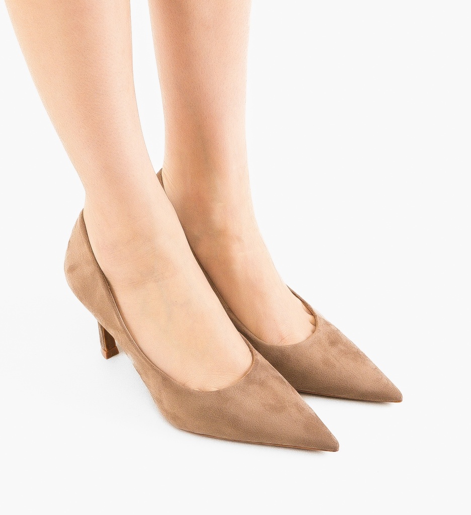 Pantofi Babs Khaki | Eleganți și Versatili