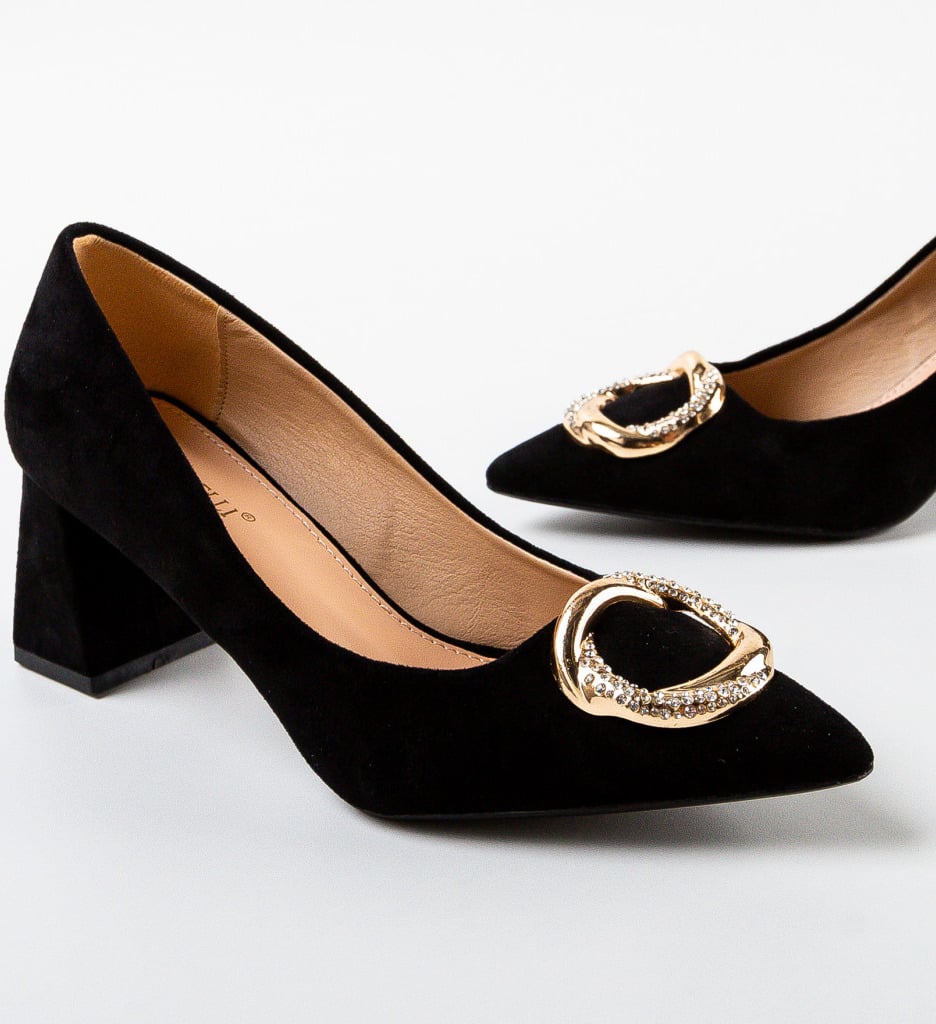 Pantofi Tillie Negri - Eleganță și Stil - imagine 8