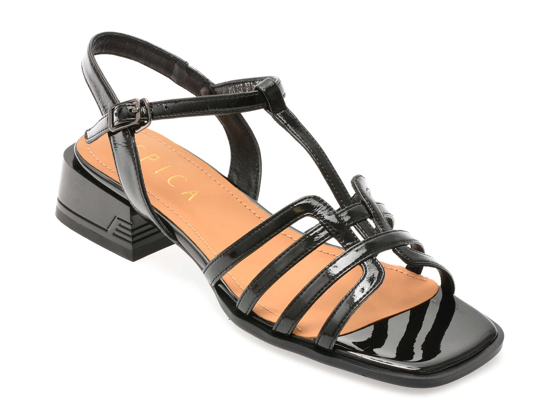 Sandale Epica D71 Piele Lacuita | Eleganță