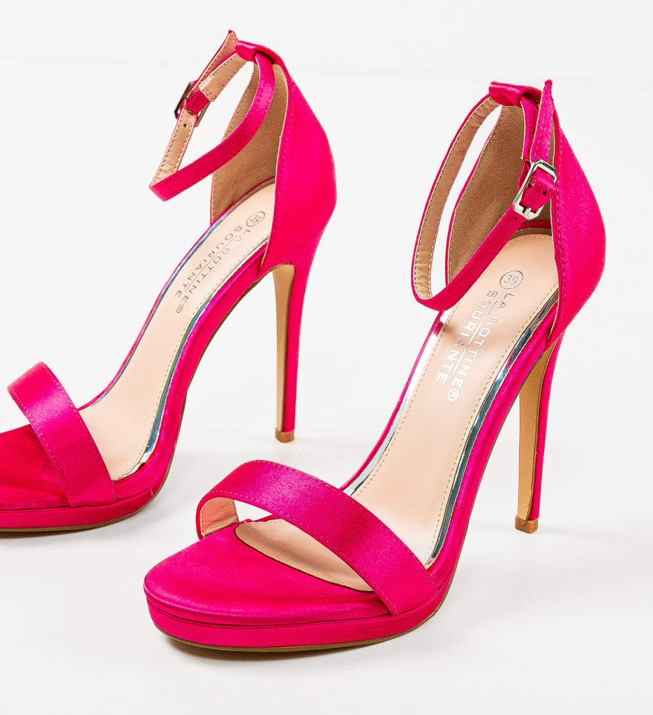 Sandale Cassandre Fuchsia - Eleganță Asigurată - imagine 6
