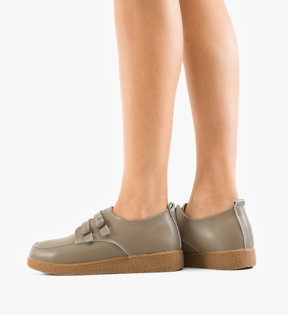 Pantofi Casual Tyche Gri - Confort și Stil Zilnic - imagine 3