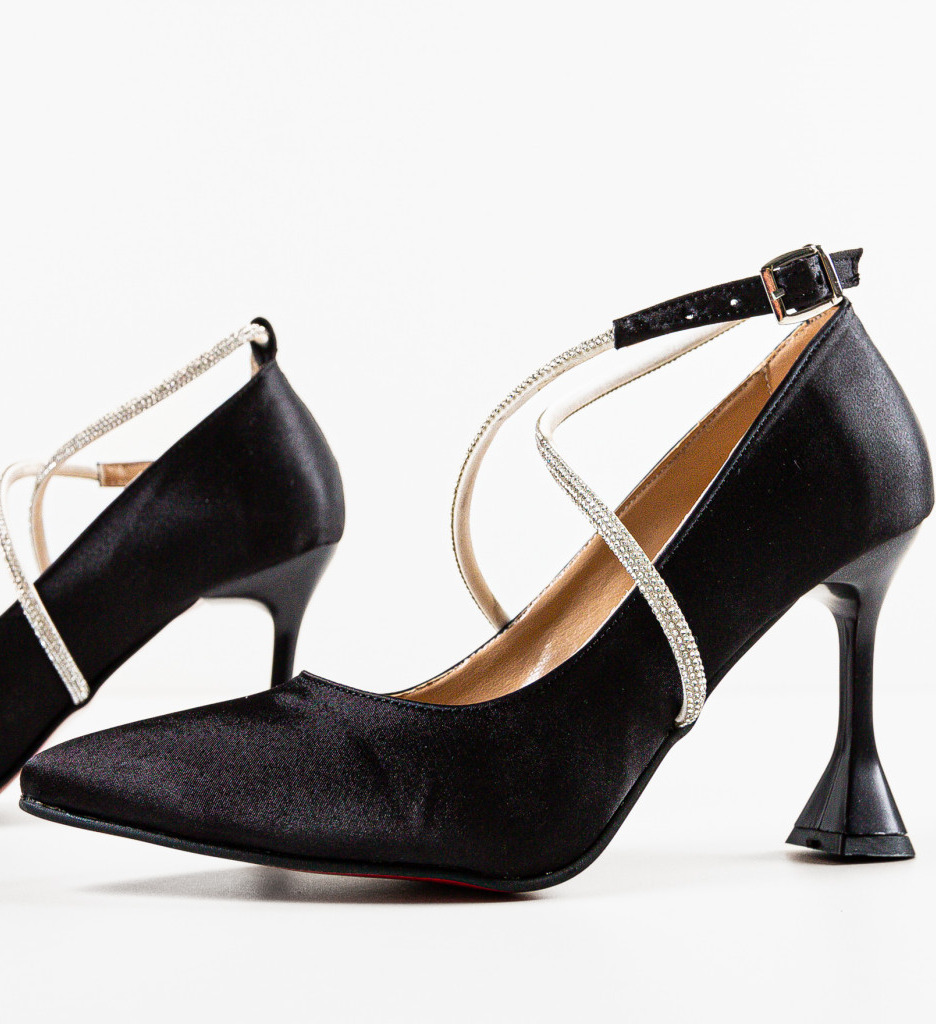 Pantofi Dama Cynep Negri | Eleganță și Stil - imagine 3