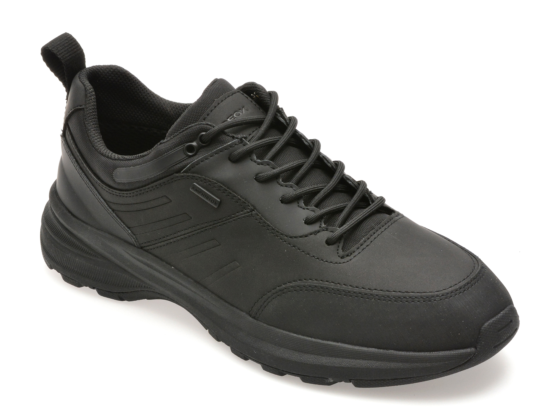 Pantofi Sport Geox Negri Confort Respirabil