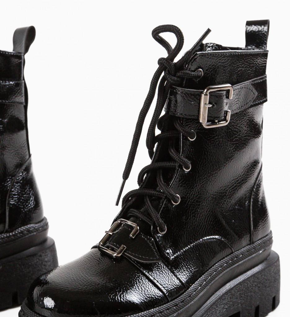 Ghete Dama Sorcer Negre 2 - Stil si Confort - imagine 8