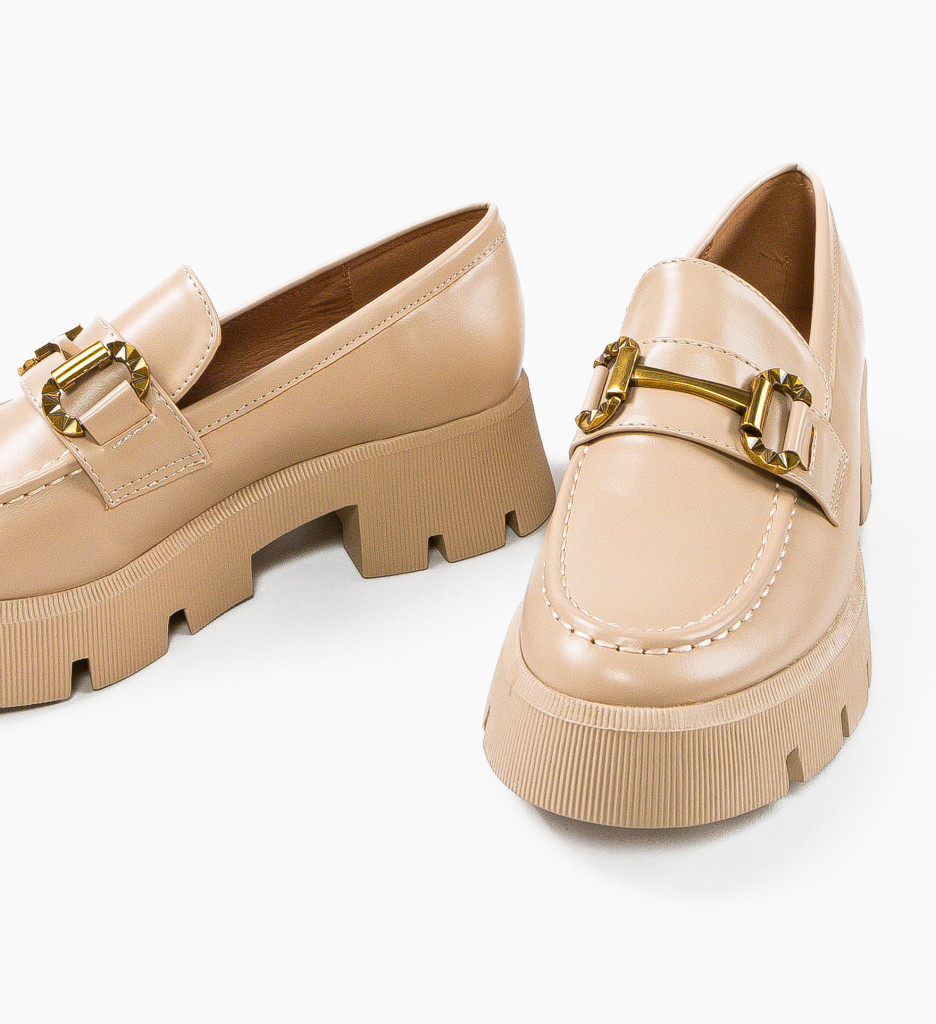 Pantofi Casual Spencer Bej - Eleganță Relaxată - imagine 7