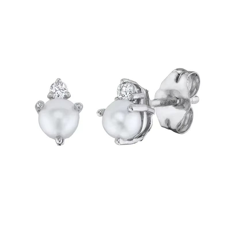Cercei Argint cu Perla Delis | Eleganță Pură