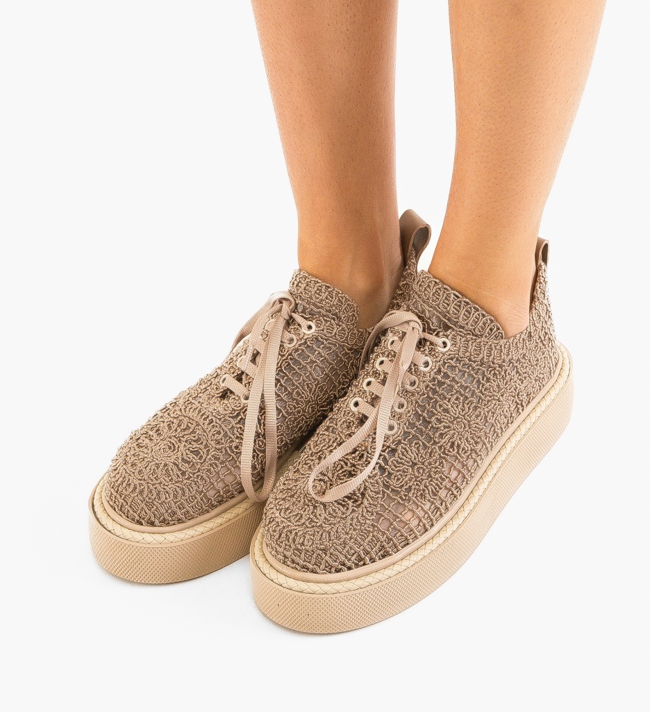 Pantofi Casual Ystory Khaki - Confort și Stil - imagine 2