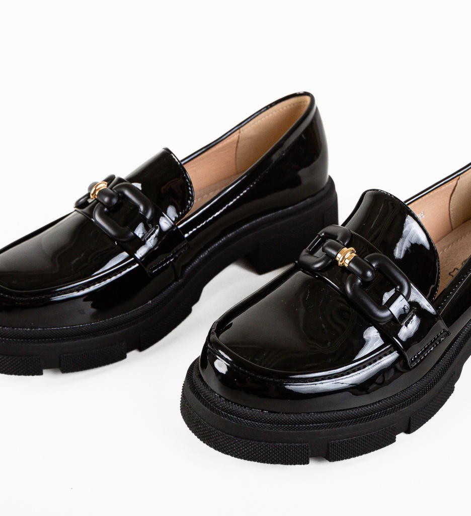 Pantofi Rochus Negri Casual - Confort și Stil - imagine 7