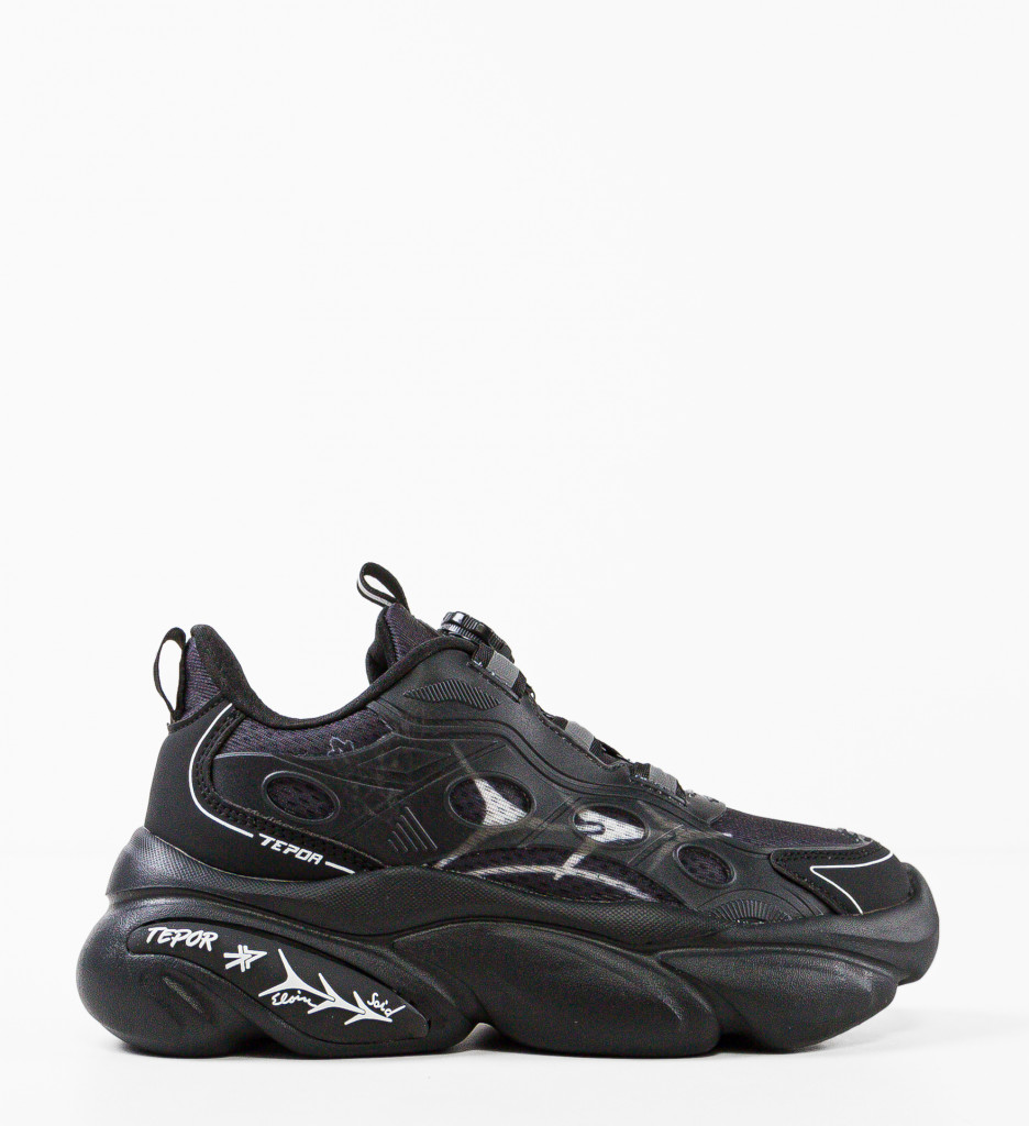 Sneakers Dama Kay Negri | Confort și Stil Urban - imagine 7