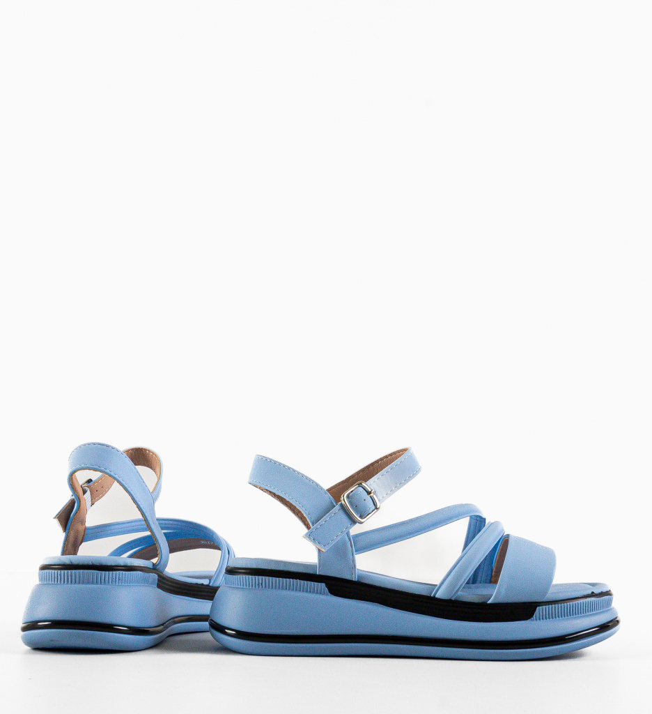 Platforme Dama Albastre Tubas | Stil & Confort - imagine 3