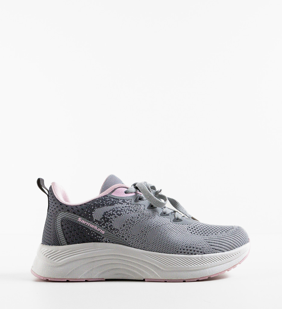 Pantofi Sport Mae Gri - Confort si Stil - imagine 4