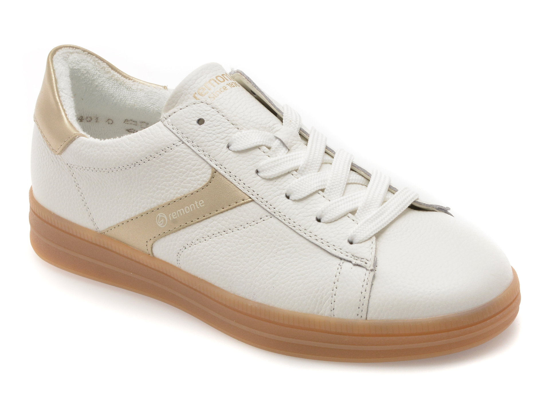 Pantofi Sport Remonte D2C07 Albi Piele Naturală