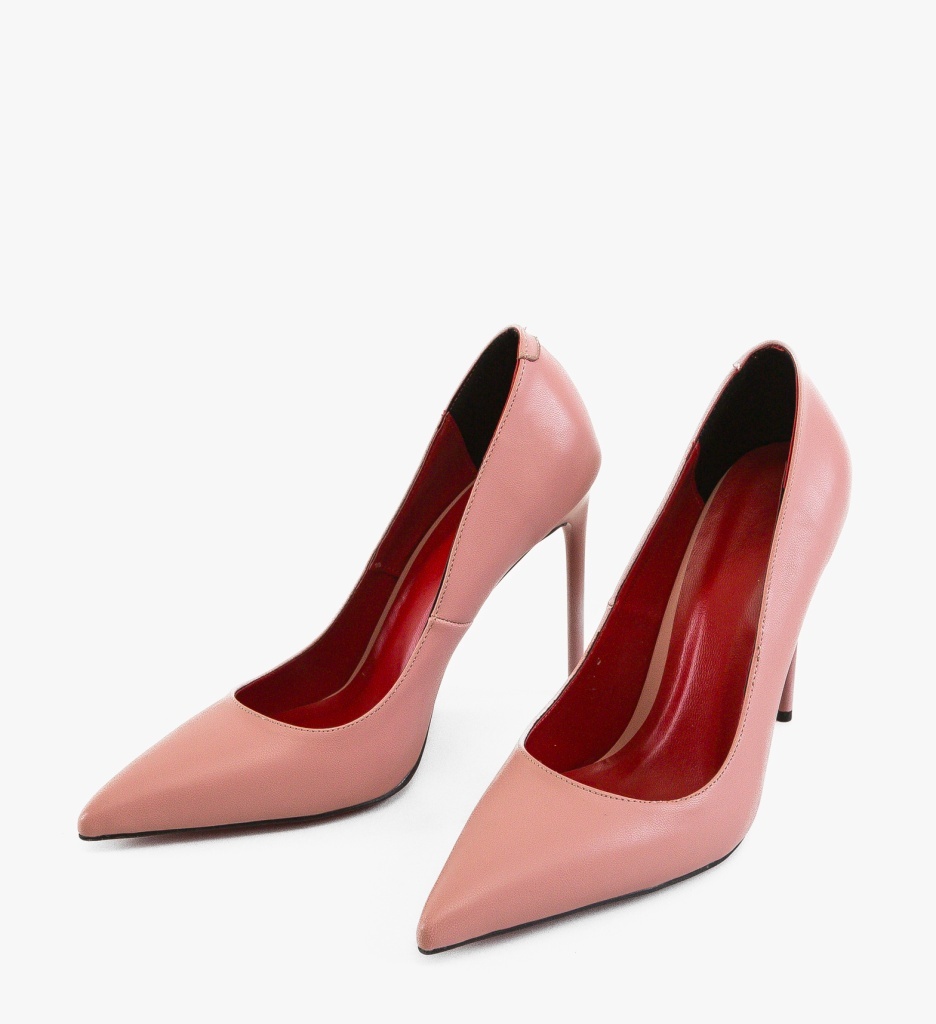 Pantofi Dama Butyn Roz Eleganți - imagine 4