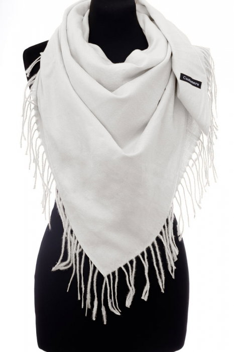 Eșarfă Albastră Shopika, Tip Cashmere, 115x115 cm