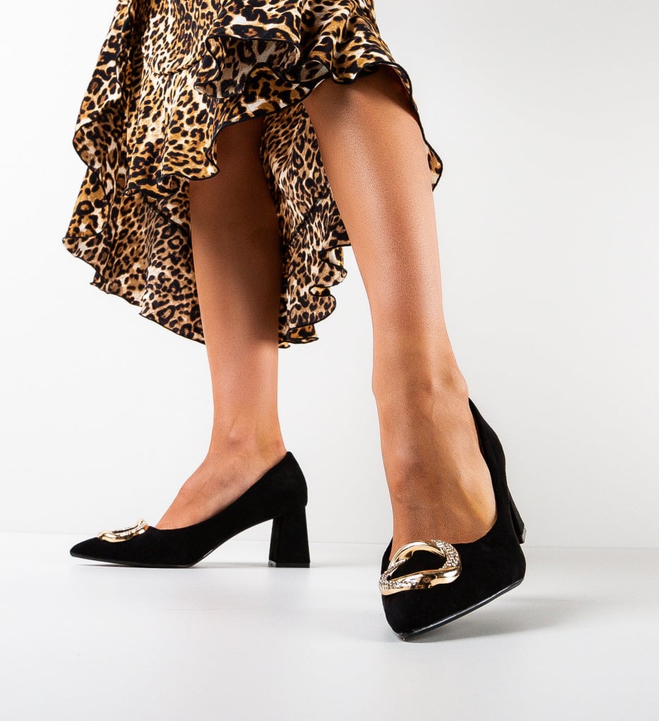 Pantofi Tillie Negri - Eleganță și Stil - imagine 5