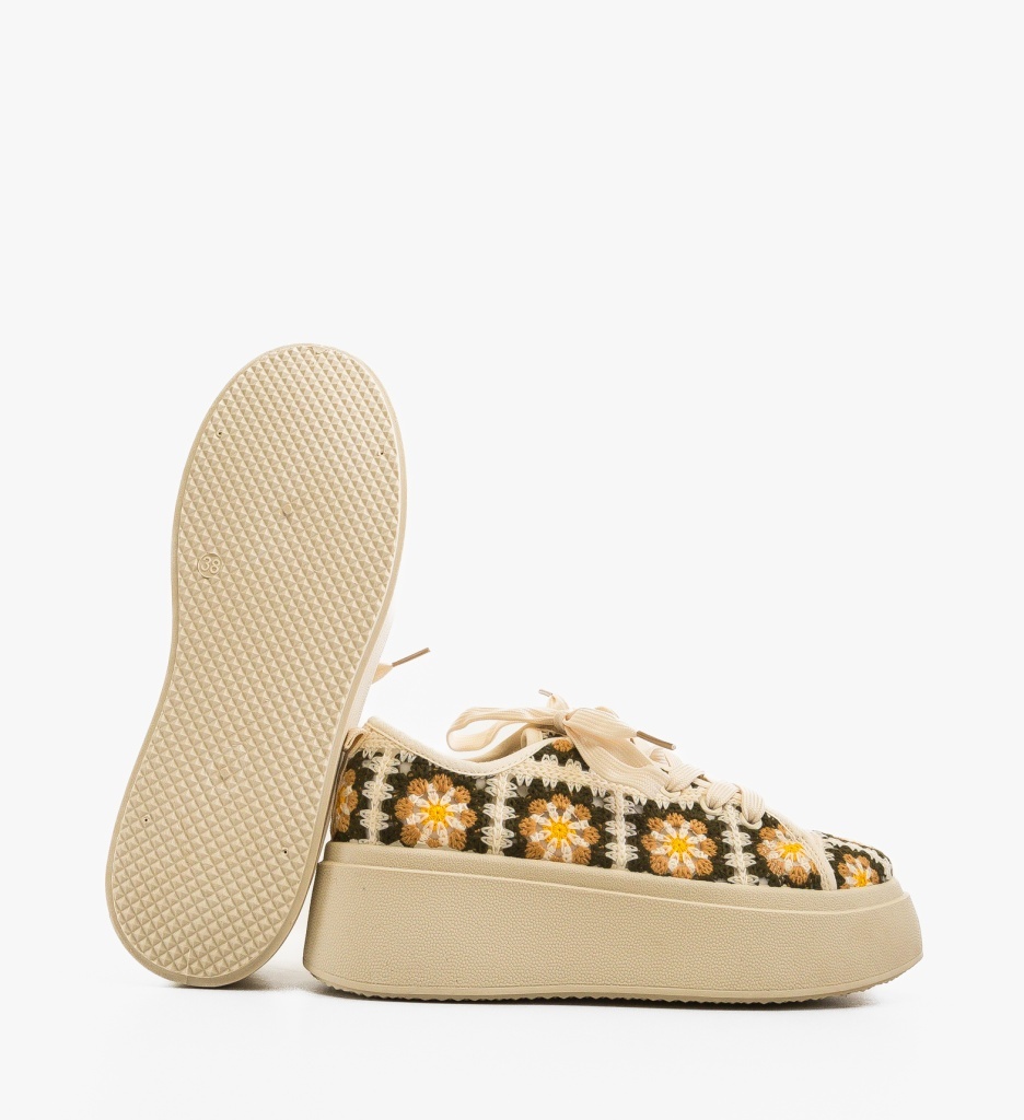 Sneakers Dama Verzi Maxima | Confort și Stil - imagine 4