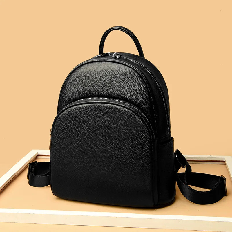 Rucsac dama Delis Alianor GT2558 din piele naturala - imagine 3