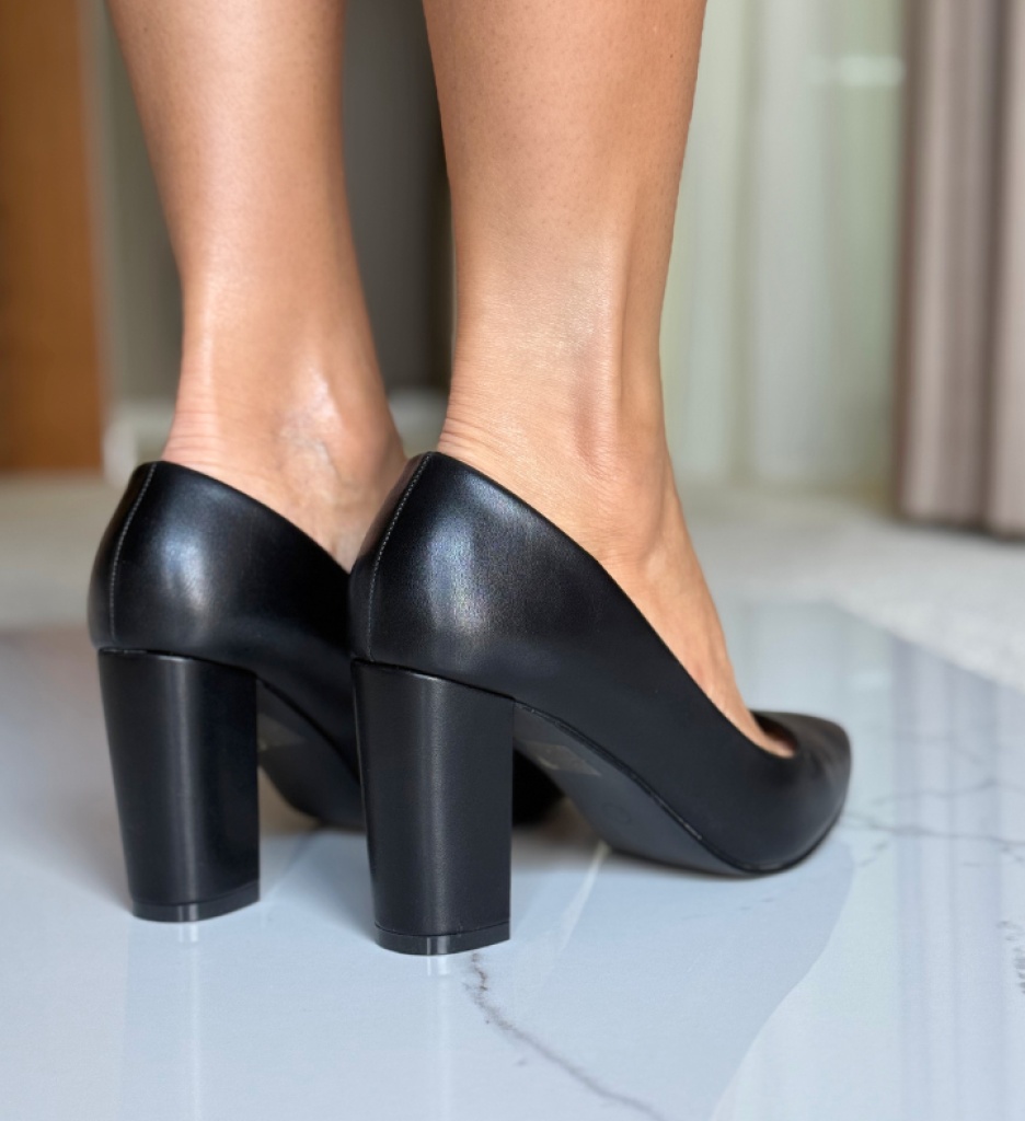 Pantofi Pauline Negri Eleganți cu Toc Înalt - imagine 2
