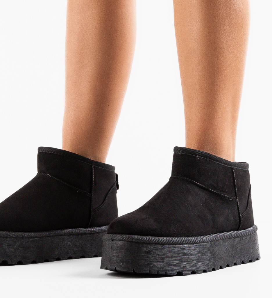 Cizme Ug Dora Negre | Confort & Stil - imagine 3
