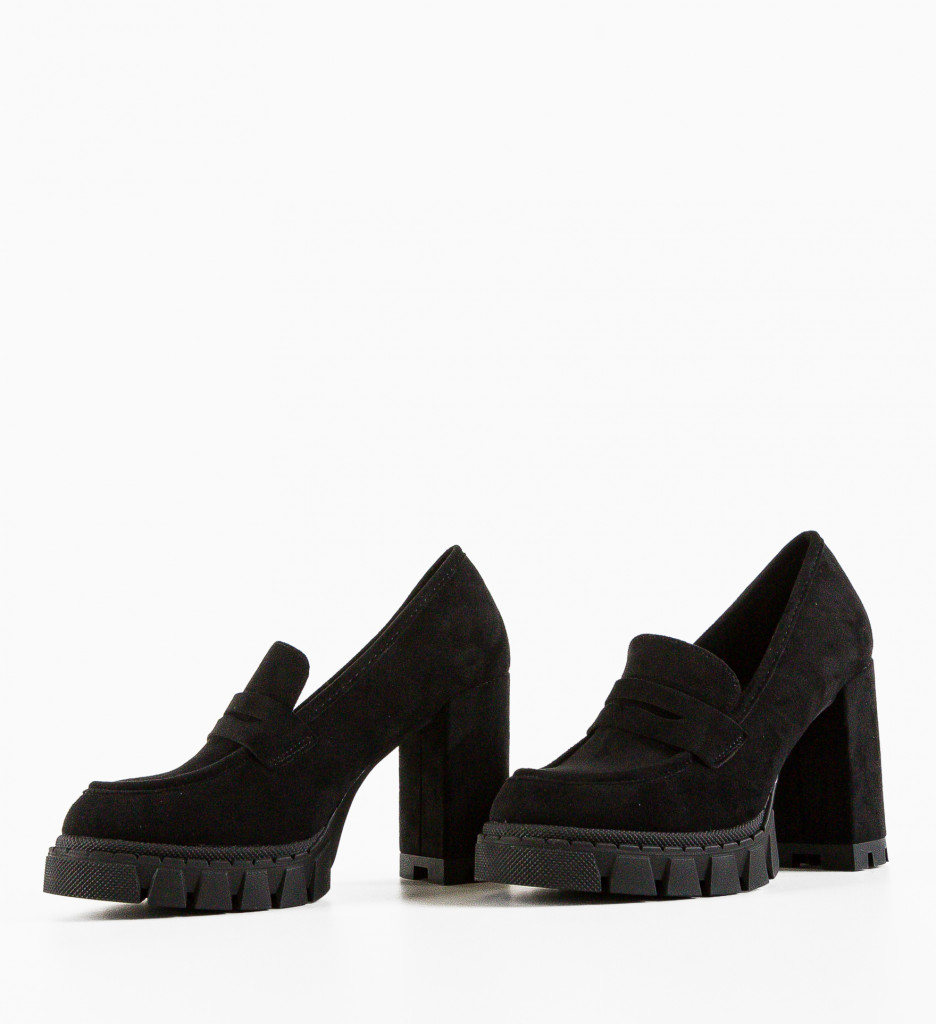 Pantofi Vann Negri cu Toc Eleganți - imagine 10