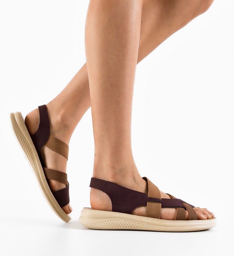 Sandale Dama Janna Mov - Eleganta si Confort - imagine 4