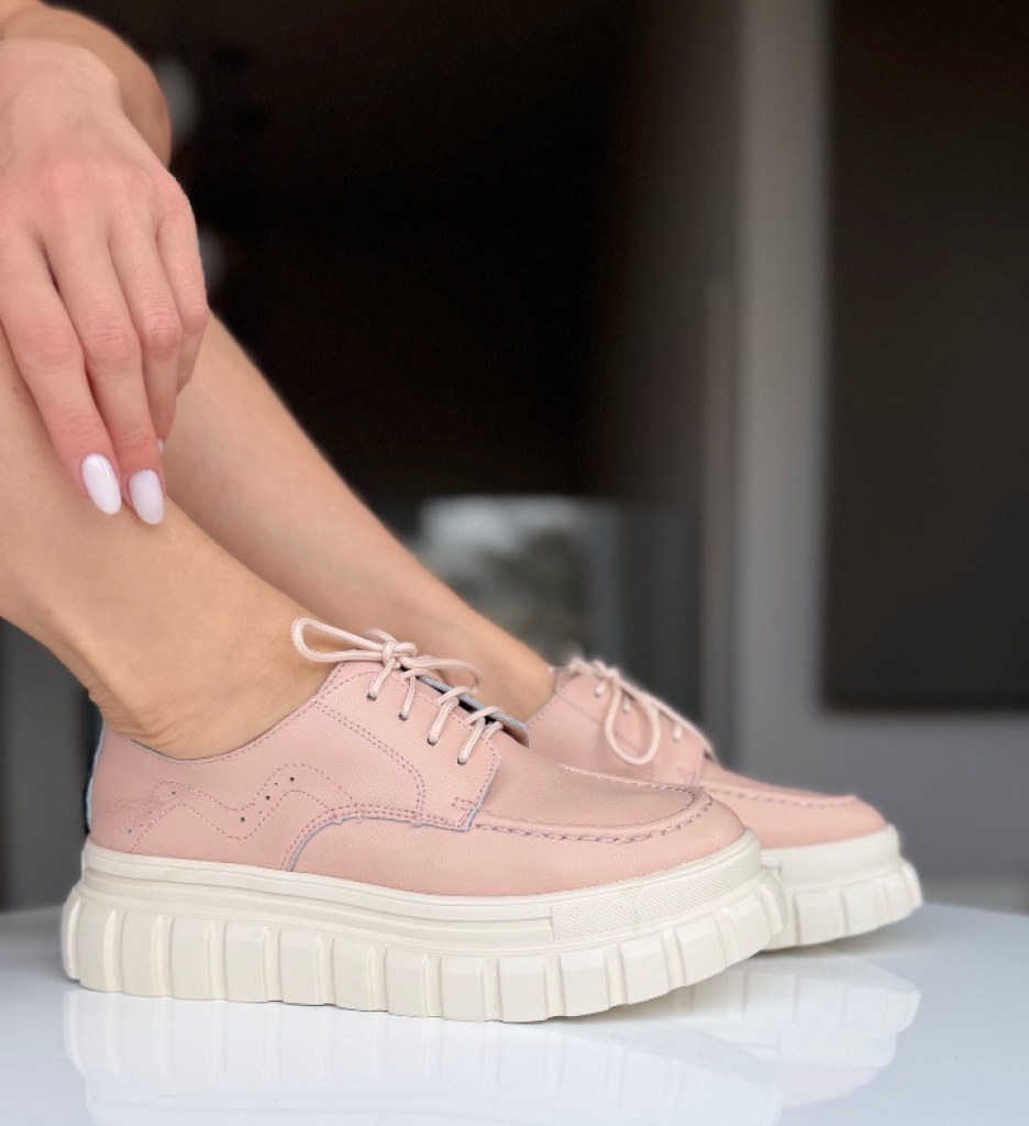 Pantofi Casual Loprem Roz - Confort și Stil - imagine 8